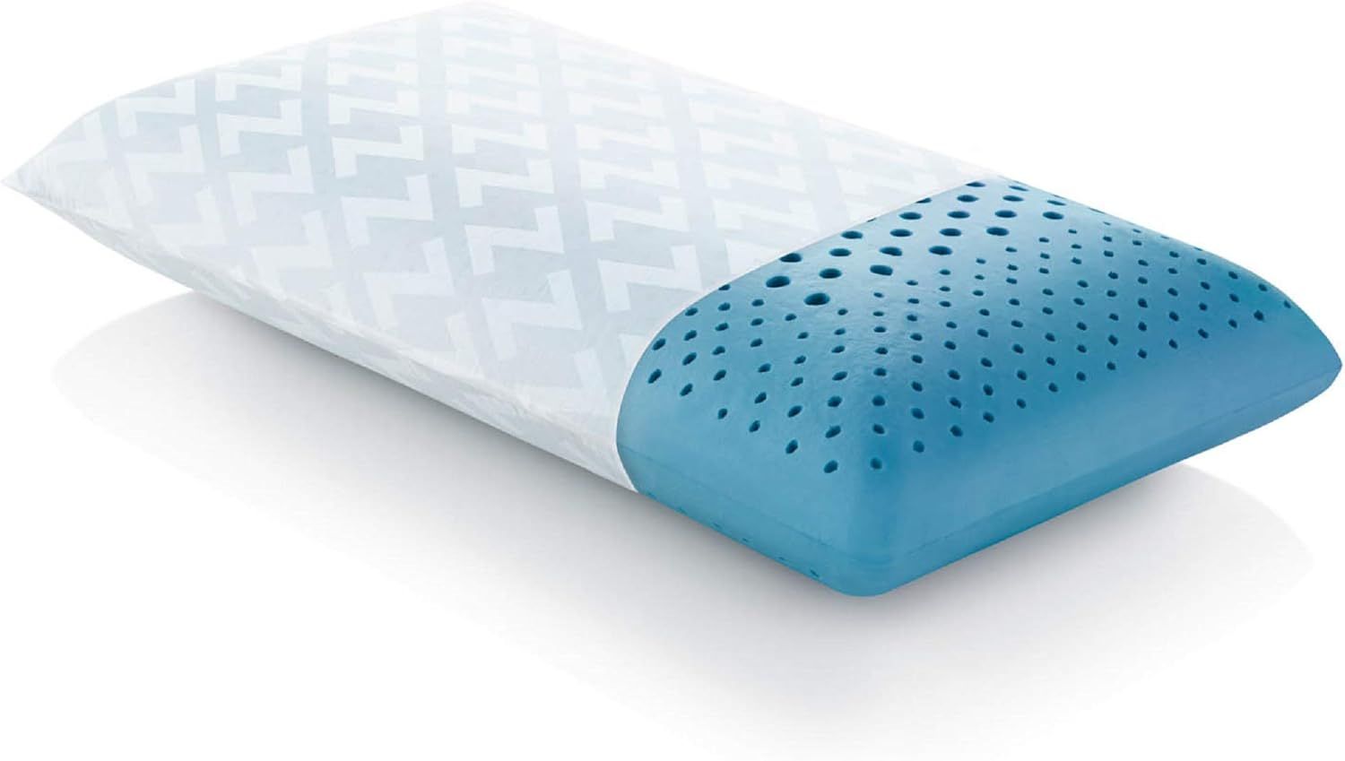 Queen Blue Gel-Infused ActiveDough Cooling Pillow