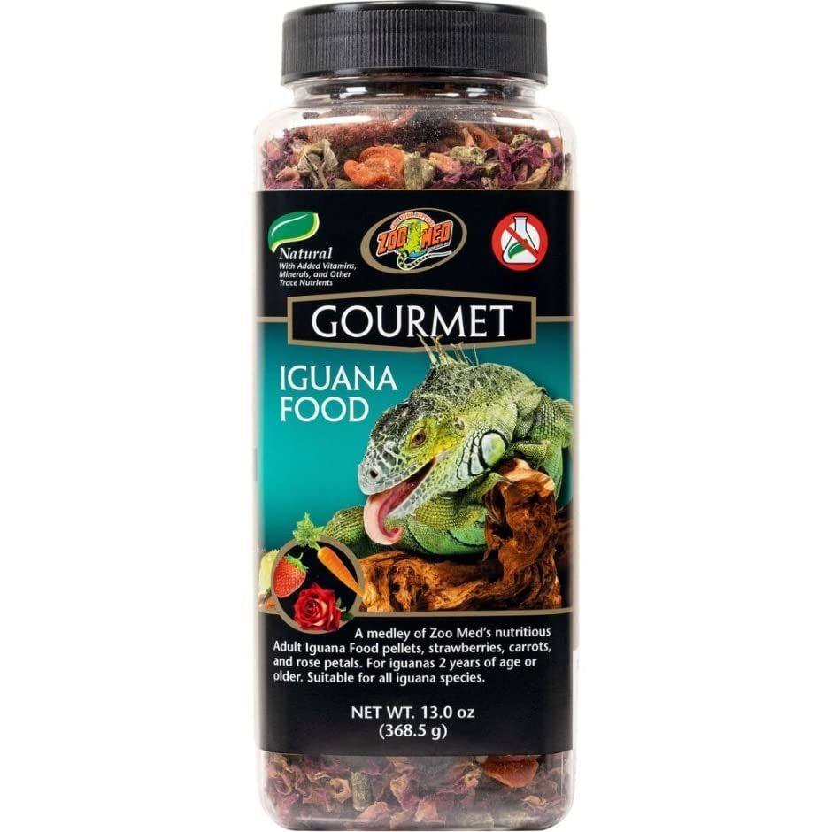 Gourmet Natural Iguana Food with Strawberries and Carrots, 13oz