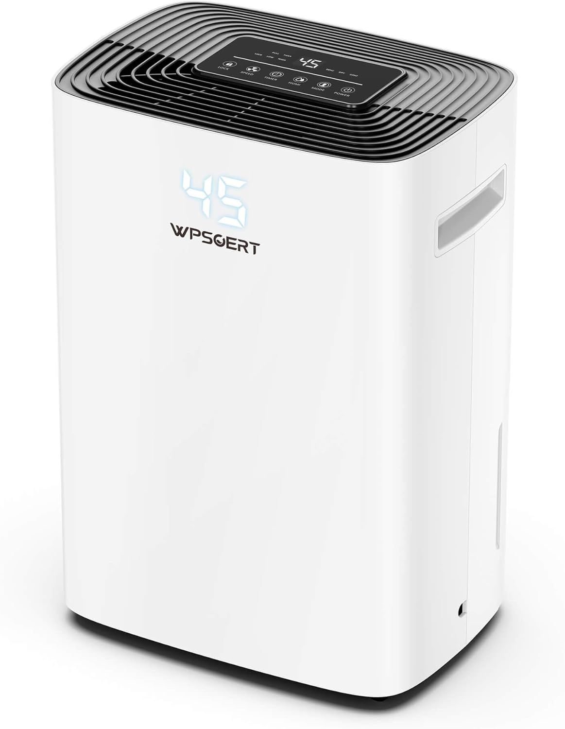 Wpsoert White 100 Pints Large Room Dehumidifier with Drain Hose