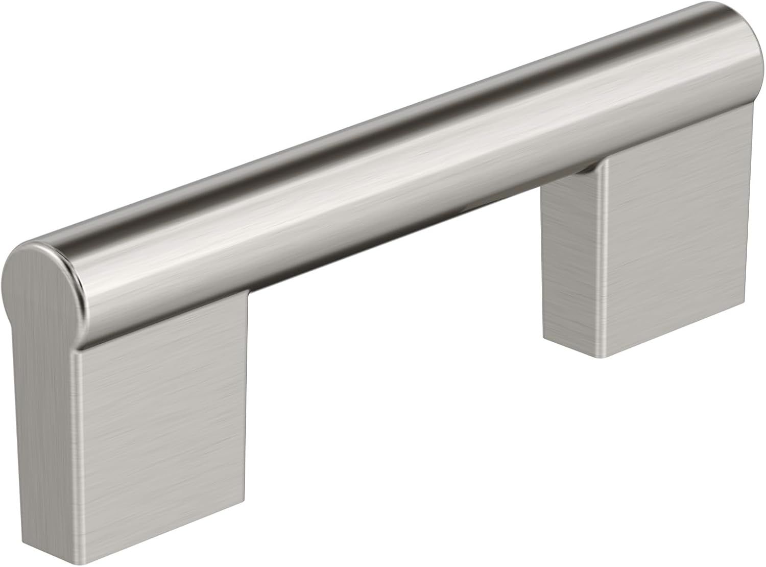 Versa 3-Inch Satin Nickel Modern Cabinet Pull