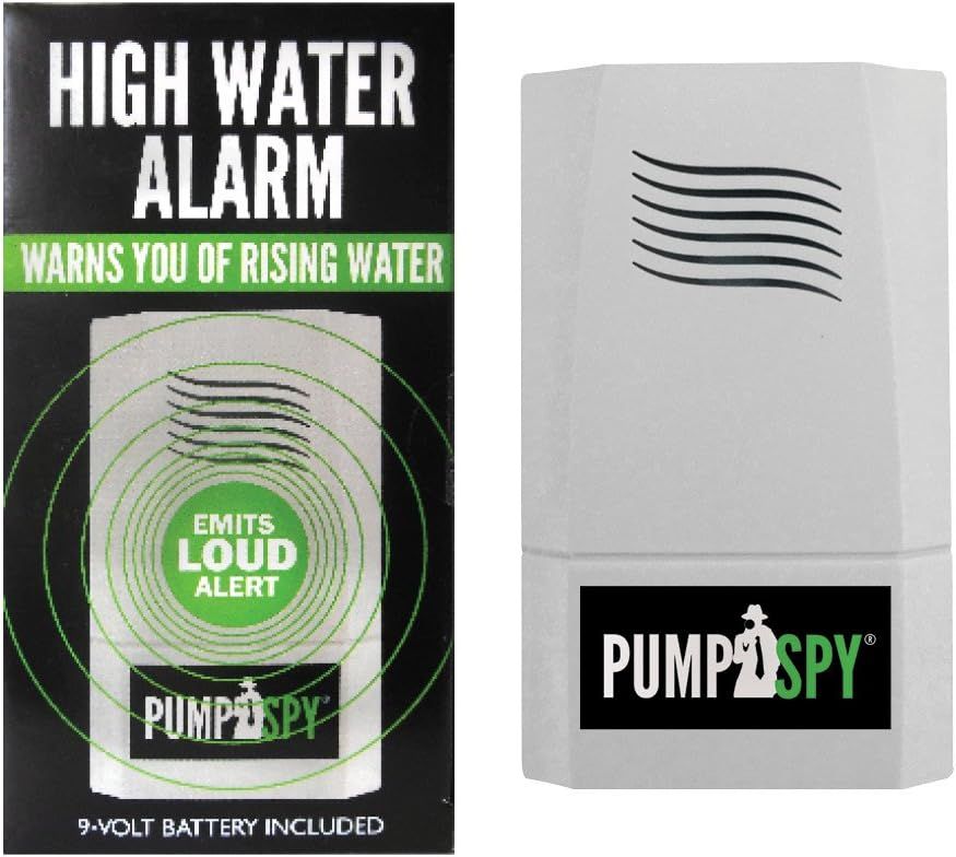 Battery Powered High Water Alarm with Loud Alert