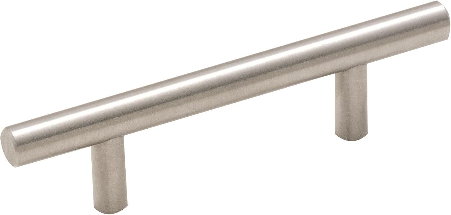 Sterling Nickel 5-3/8" Modern Bar Cabinet Pull