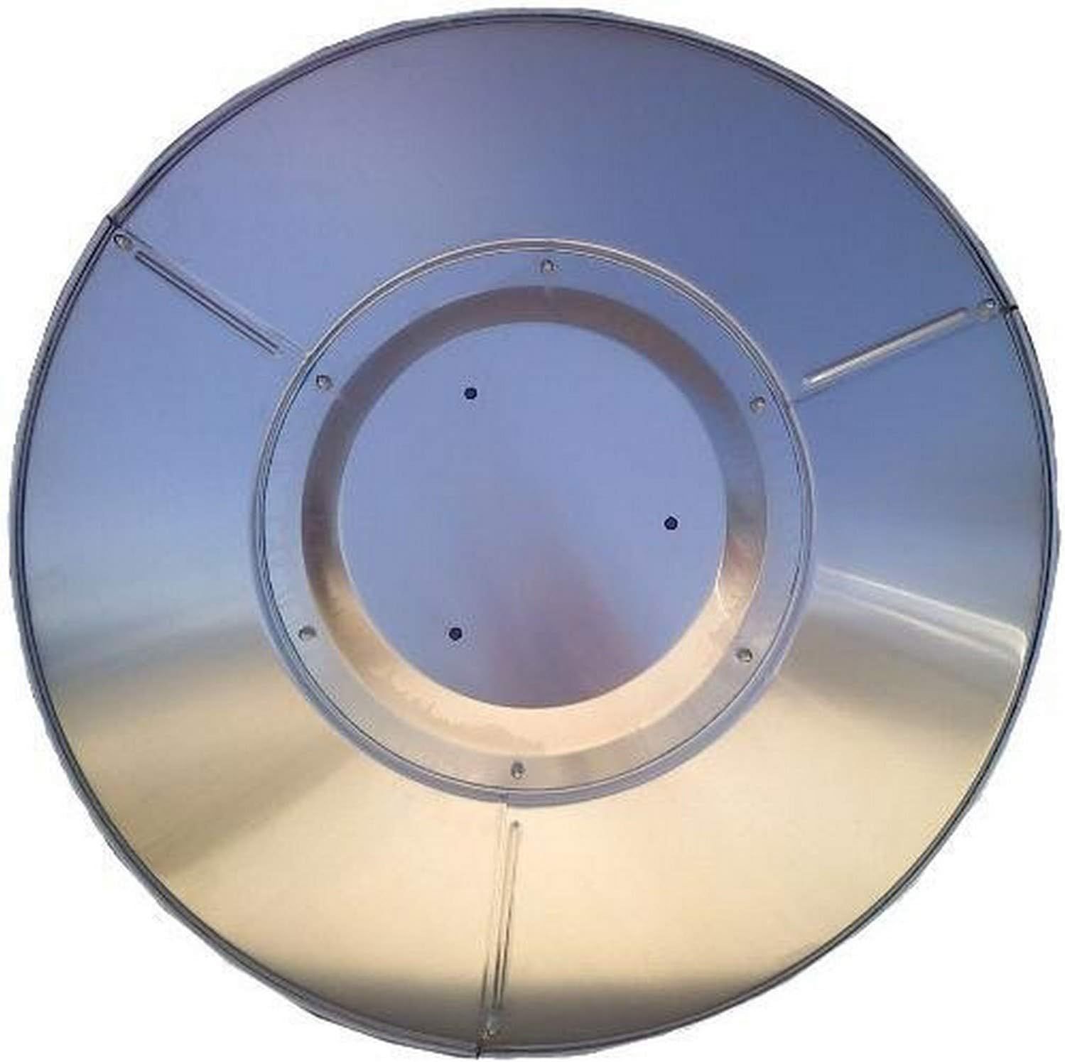 Silver Aluminum Heat Reflector Shield for Tall Patio Heaters