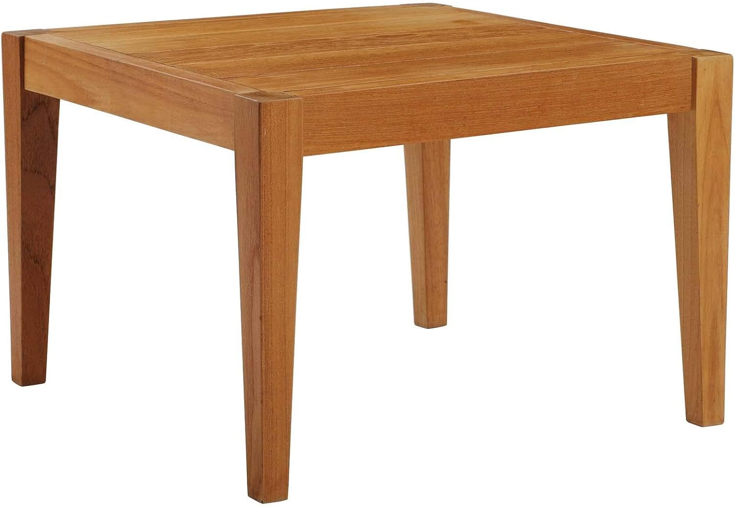 Northlake Natural Teak Outdoor Patio Side Table