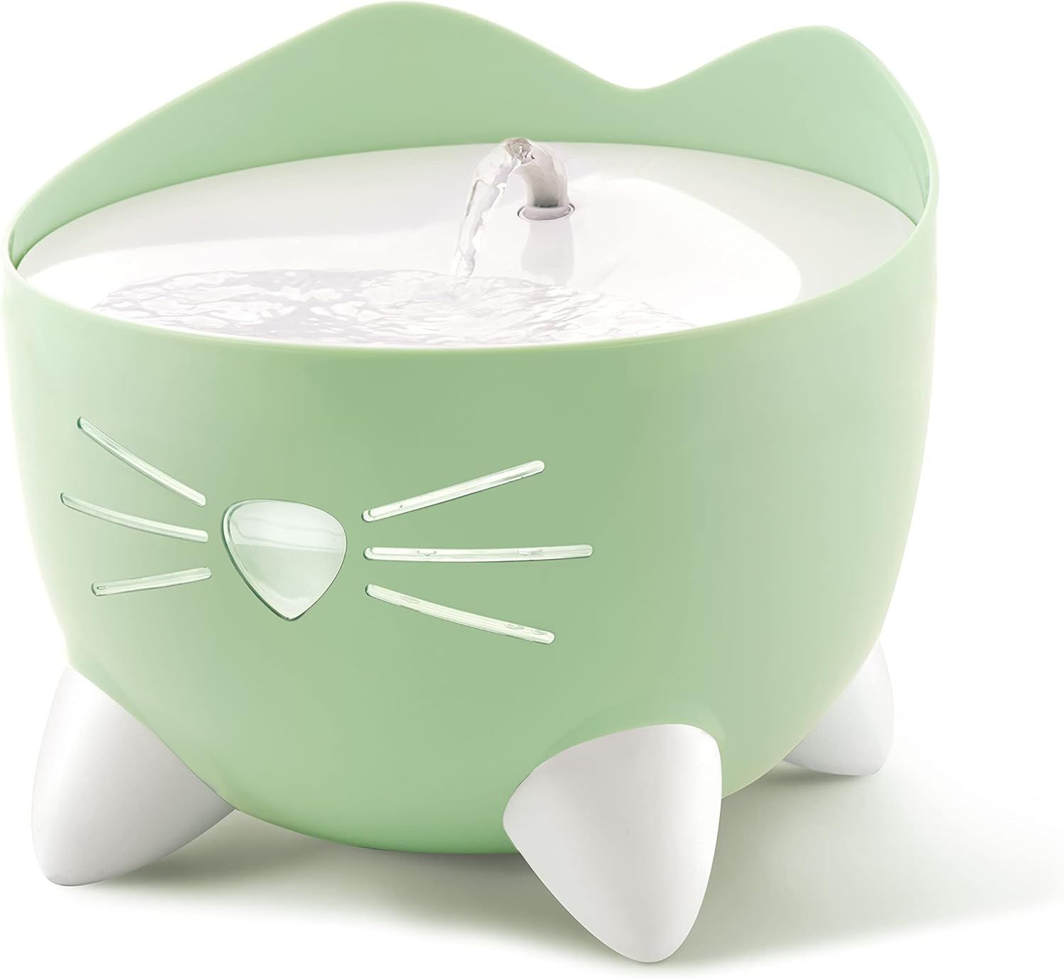 Mint Green Stainless Steel Cat Water Fountain