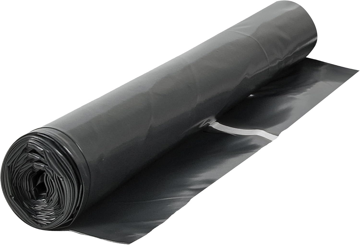 Black 6 Mil Polyethylene Moisture Resistant Underlayment Roll