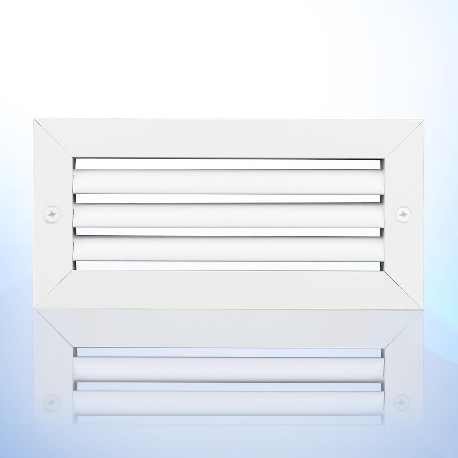 White Aluminum 10x4 Inch Ceiling Vent Grille