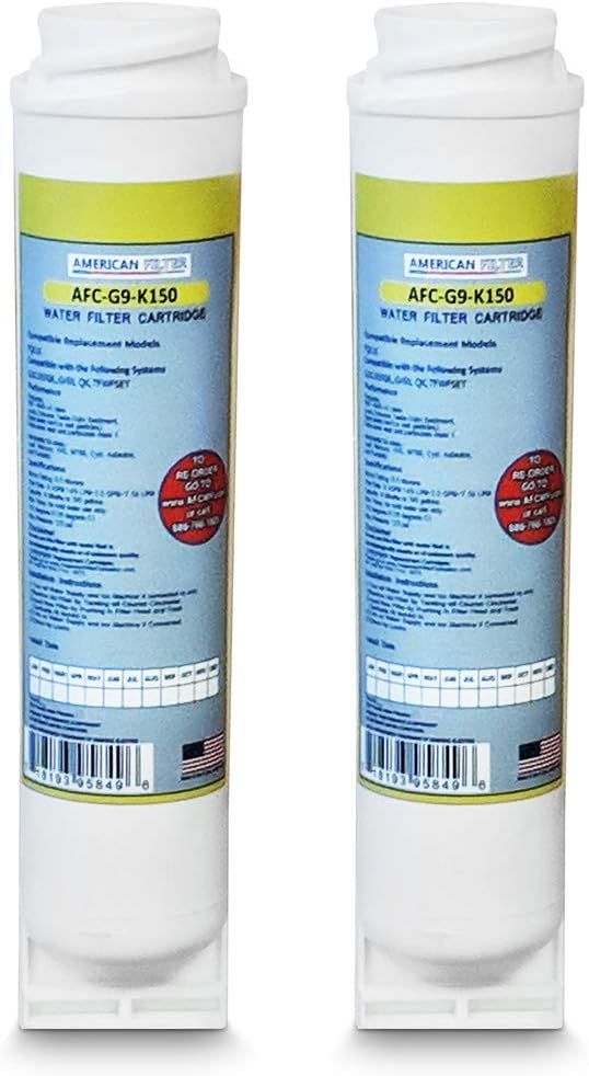 AFC G9-K150 Water Filter Cartridge 2-Pack