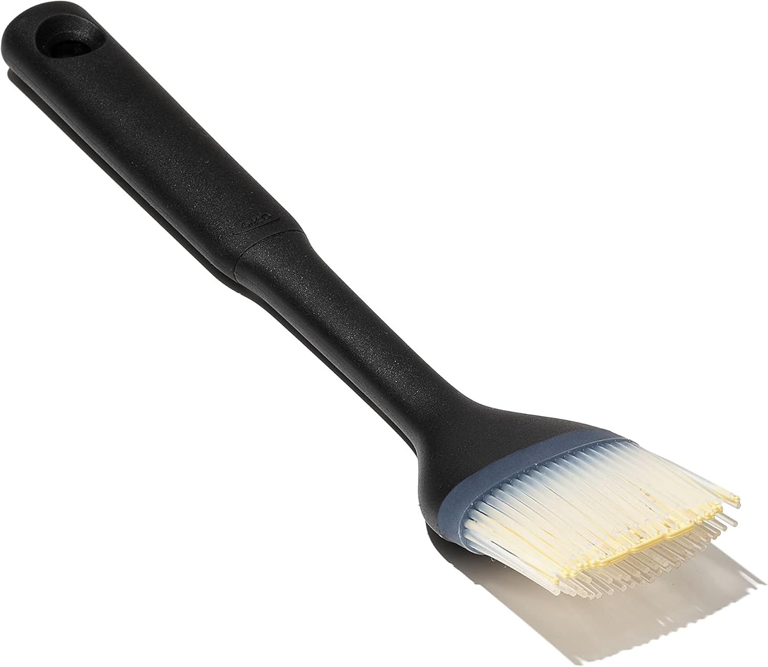 Large Black Silicone Basting Brush with Ergonomic Handle