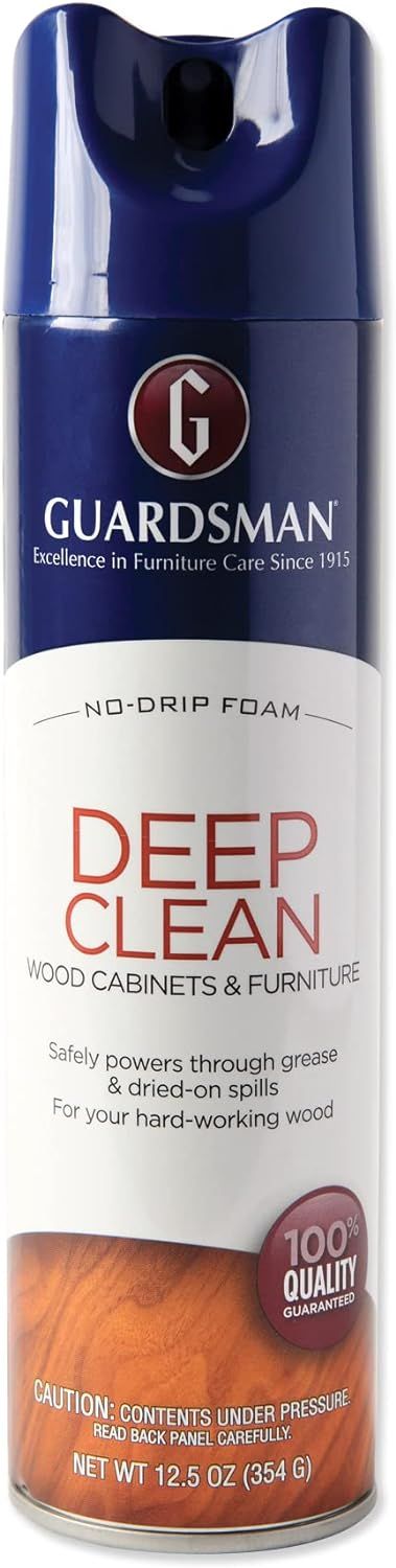 Guardsman Deep Clean Wood Cabinets and Furniture Cleaner, 12.5 oz Aerosol