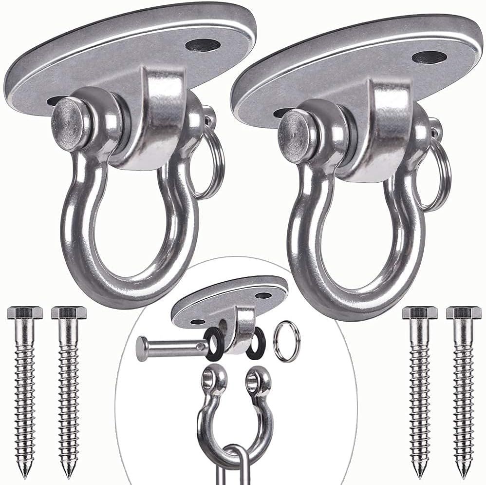 Heavy Duty Stainless Steel Swing Hangers with Screws