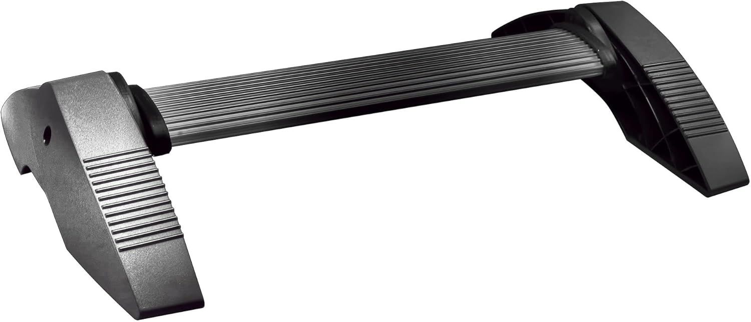 Kantek Black Tilting Bar Ergonomic Office Footrest