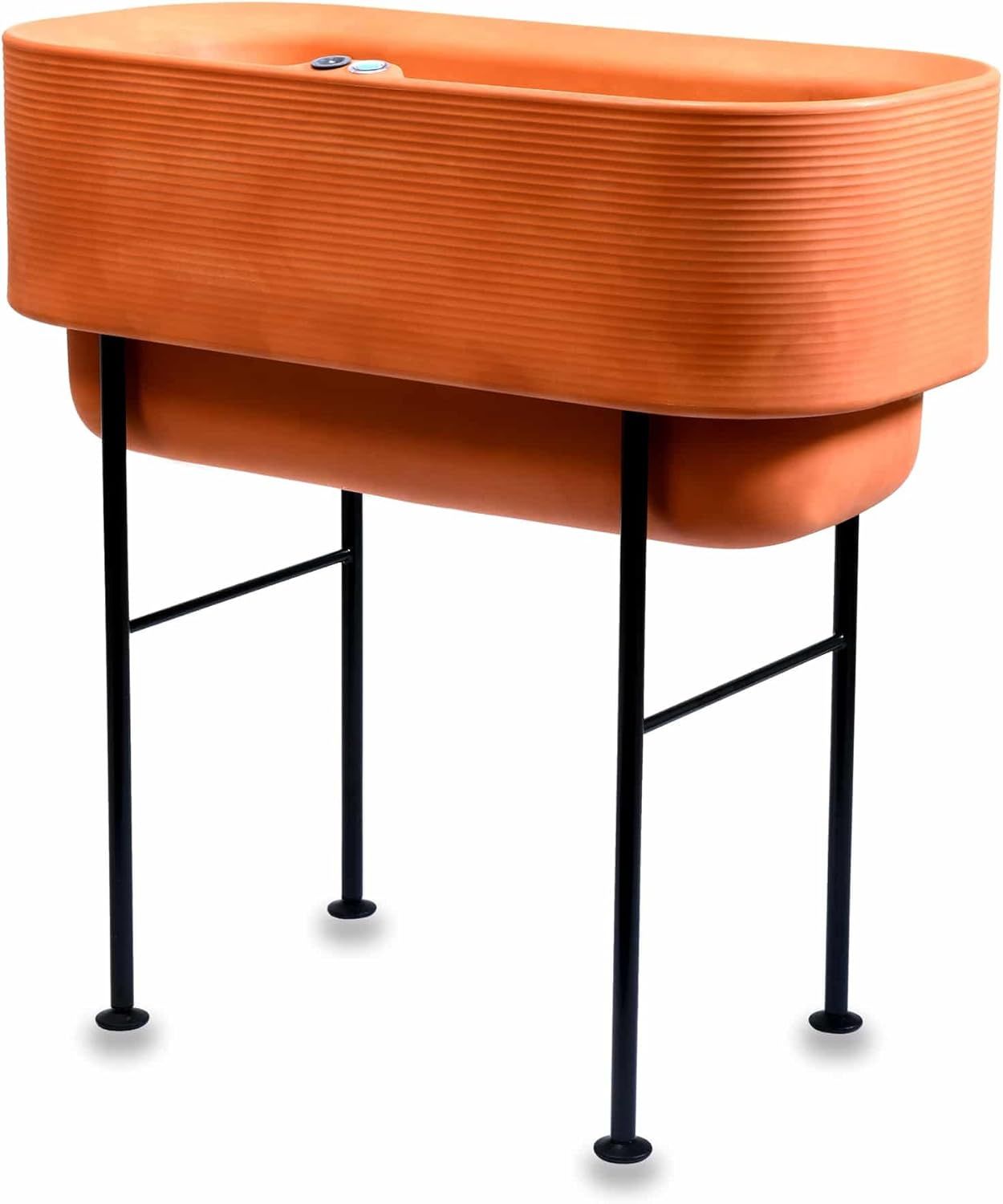 Weathered Terracotta Self-Watering Elevated Planter