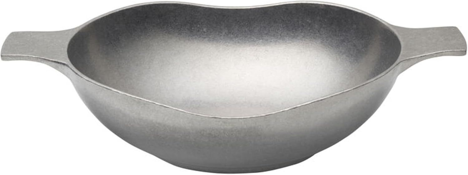 Silver 10.75 Inch Gourmet Grillware Wok