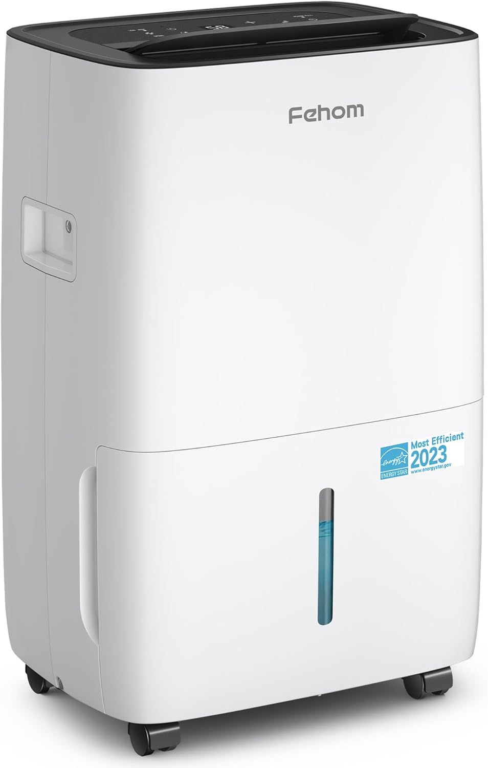 Fehom 120 Pints White Energy Star Dehumidifier with Drain Hose