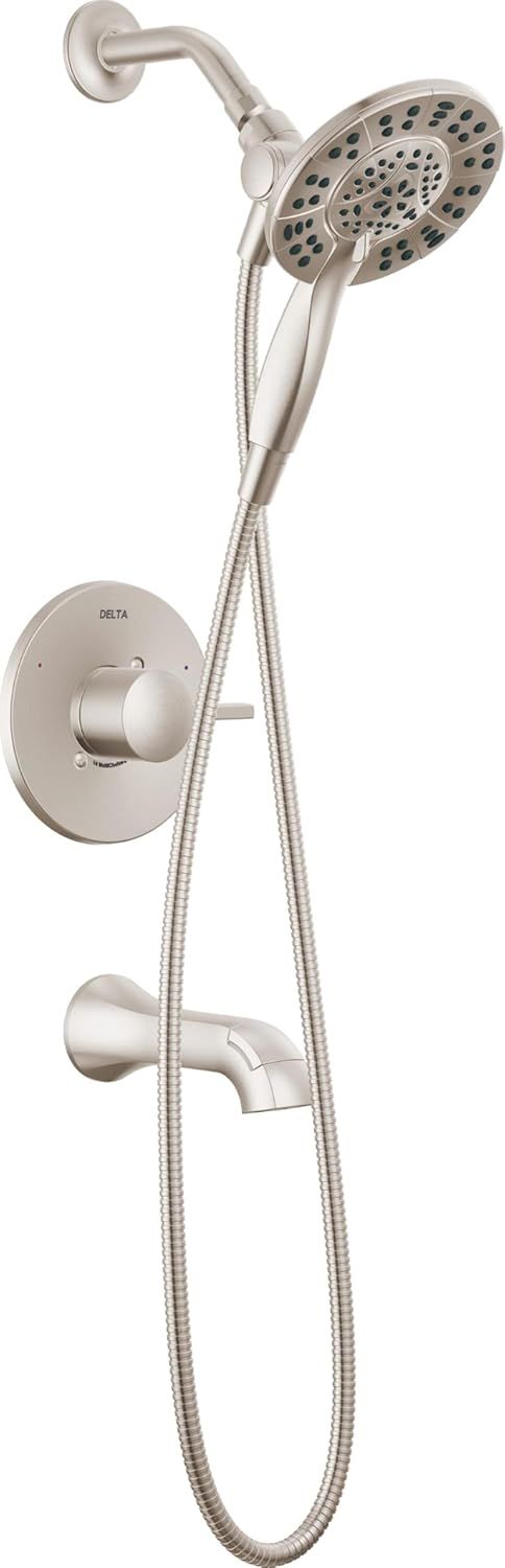 Albion Brushed Nickel Multi-Function Handheld Shower System