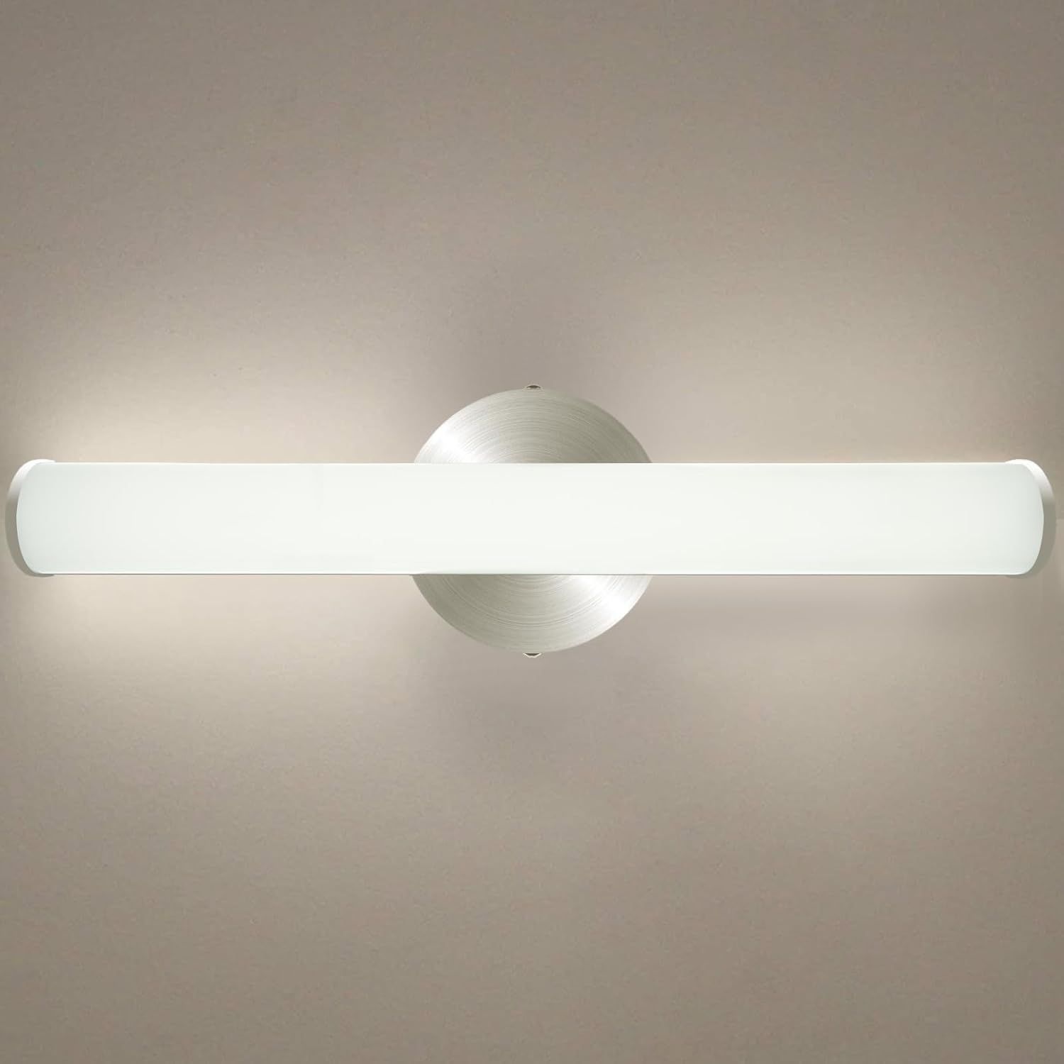 17.3" White Polycarbonate LED Vanity Light Bar