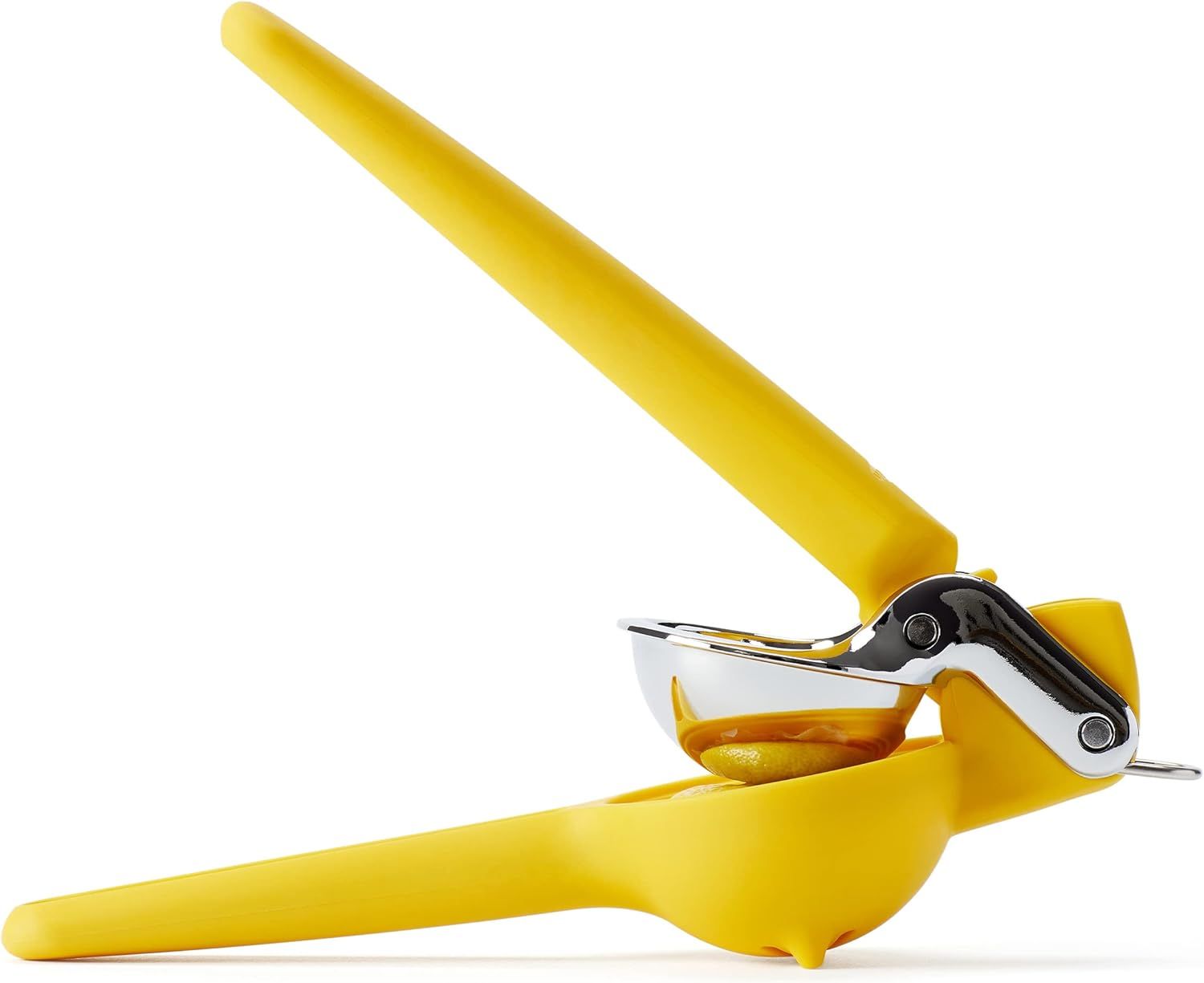 Yellow Stainless Steel Handheld Citrus Juicer