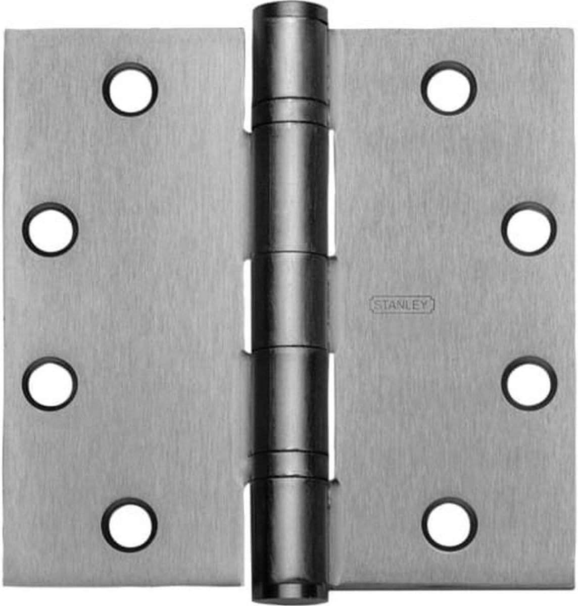 4.5" Satin Stainless Steel Ball Bearing Door Hinge