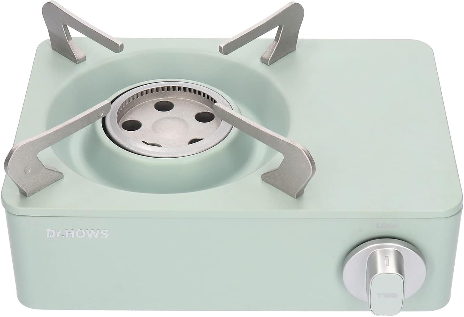 Mint Green Portable Single Burner Gas Camping Stove