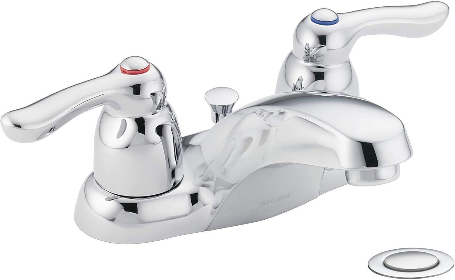 Eco-Friendly Chrome Centerset Commercial Bathroom Faucet