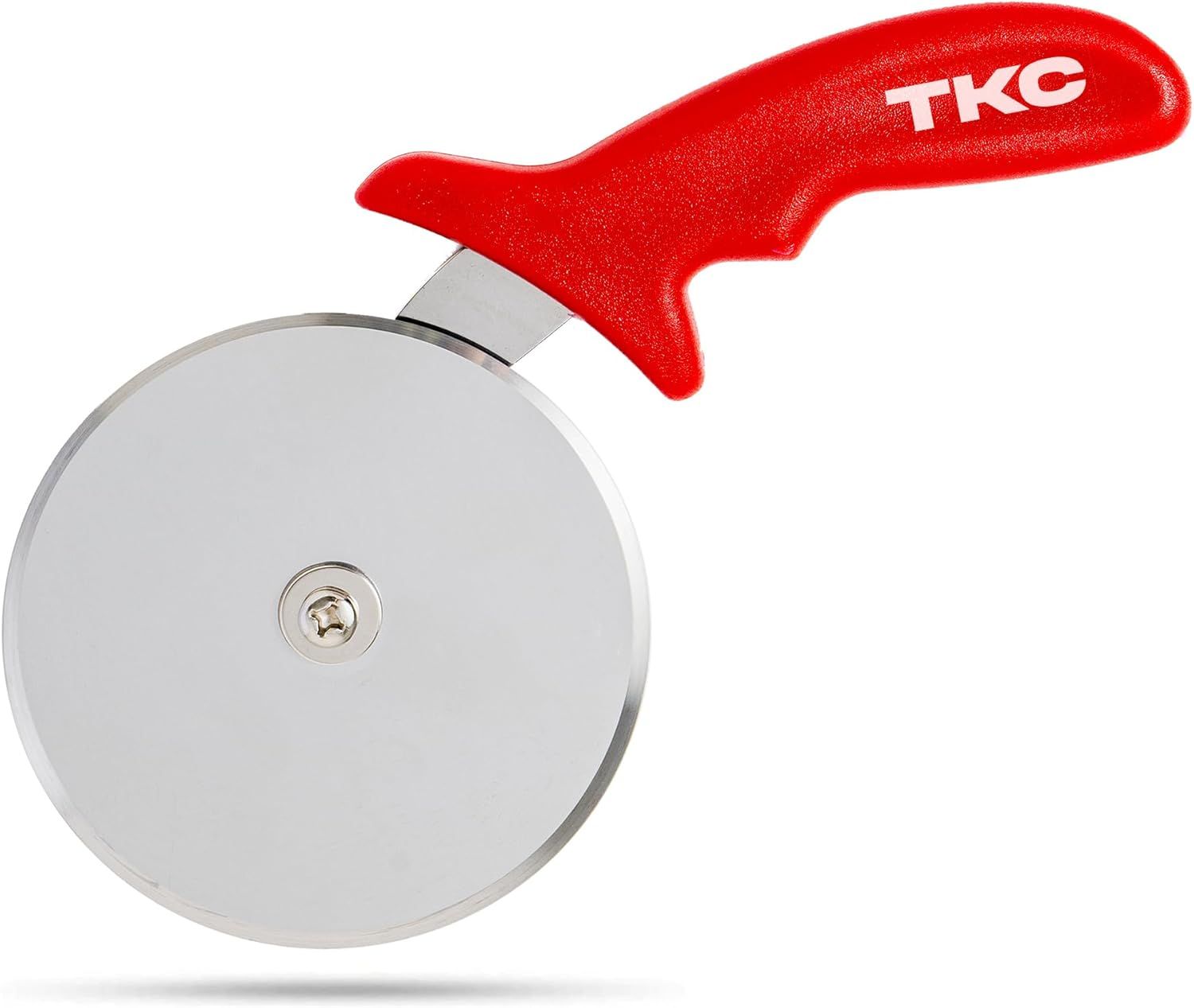 Red Plastic Handle Stainless Steel Pizza Cutter Wheel