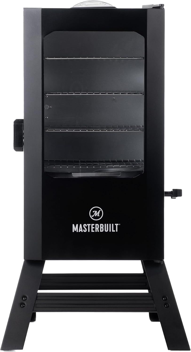 Masterbuilt 30-Inch Black Digital Electric Smoker with Chrome Racks