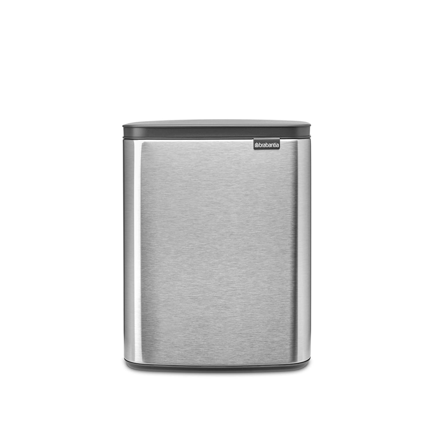 Brabantia 3.2 Gal Matt Steel Fingerprint Proof Trash Can