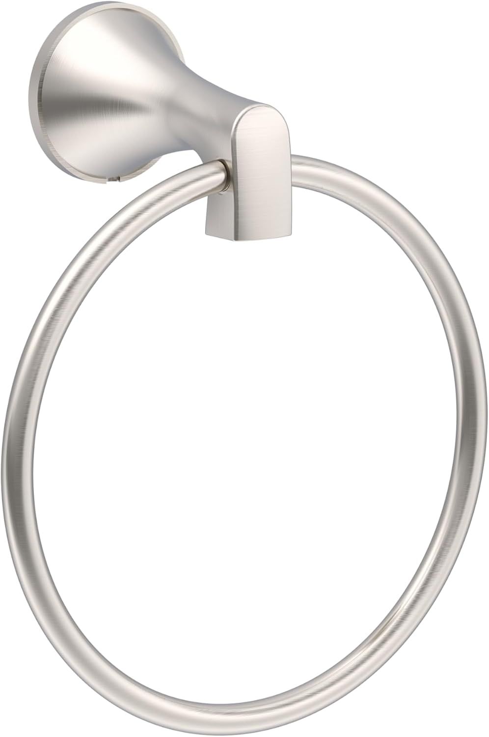 Brushed Nickel Wall Mounted Circular Towel Ring