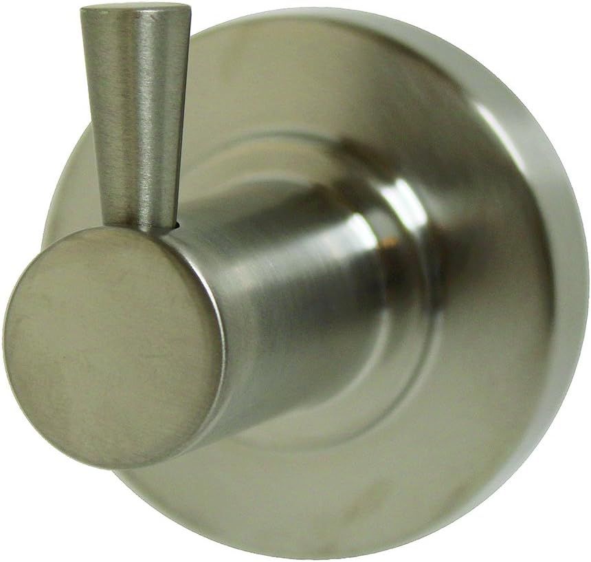 Brushed Nickel Modern Wall-Mounted Robe Hook