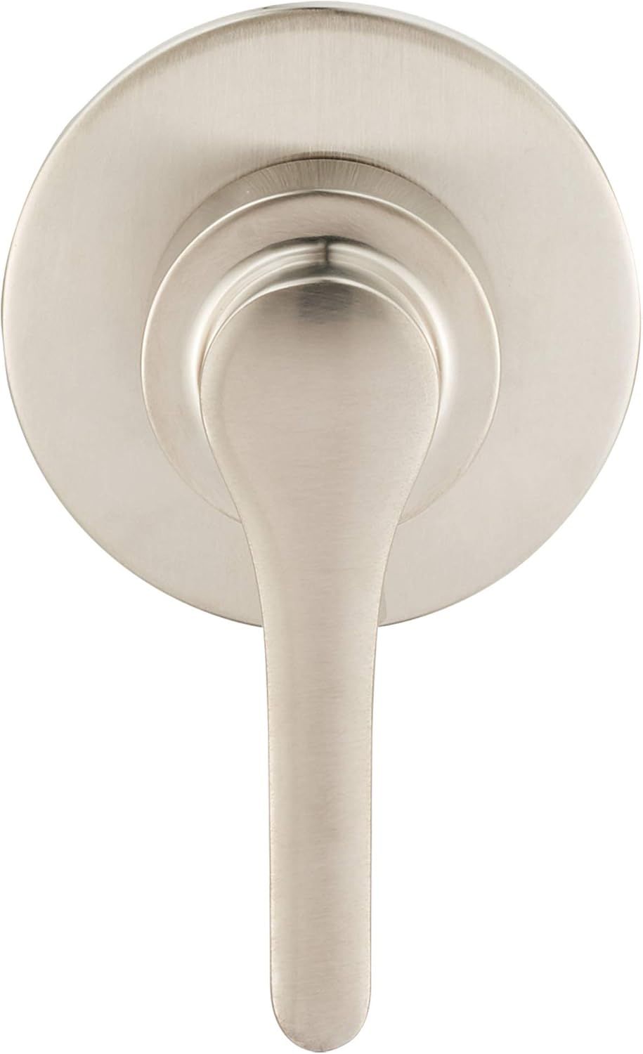 Brushed Nickel Modern Brass Diverter Valve Trim Kit