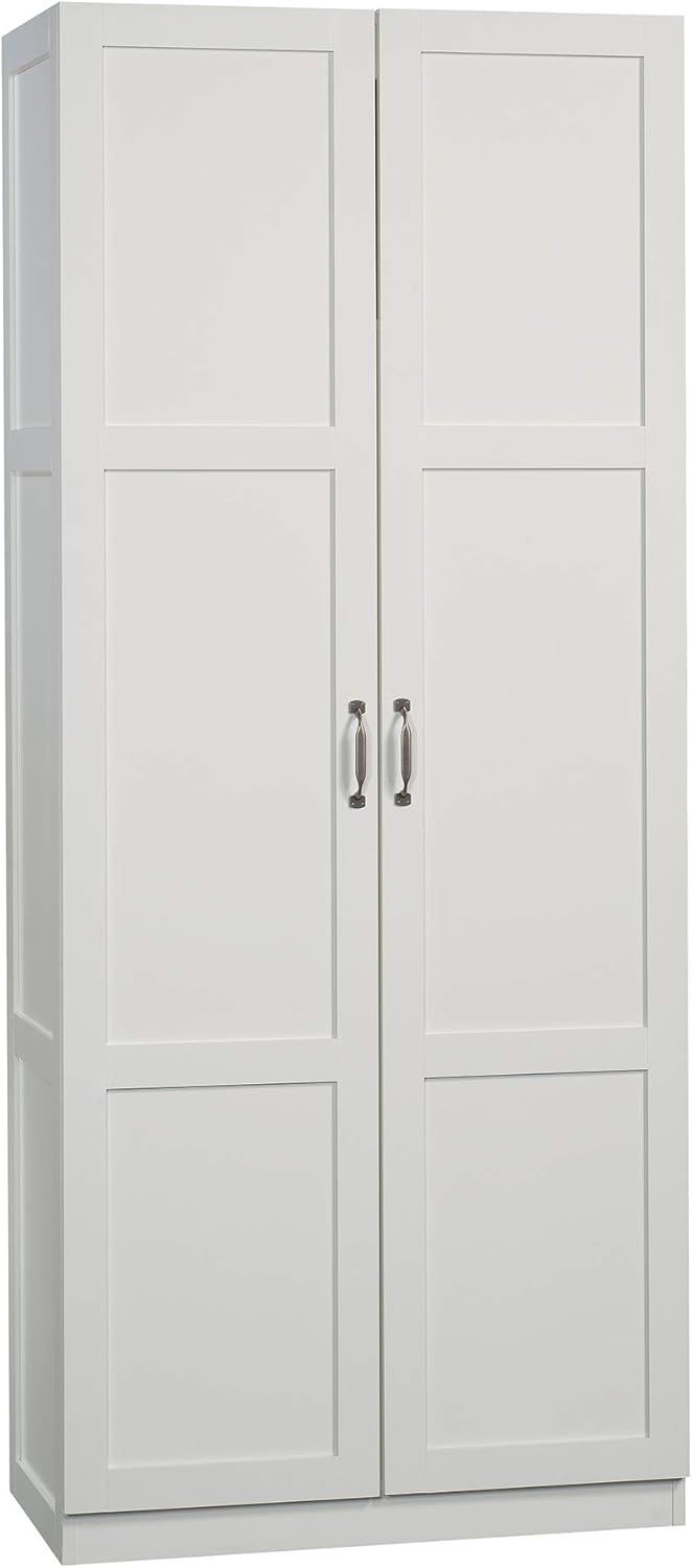 Sauder Select Storage Cabinet/ Pantry cabinets, White finish