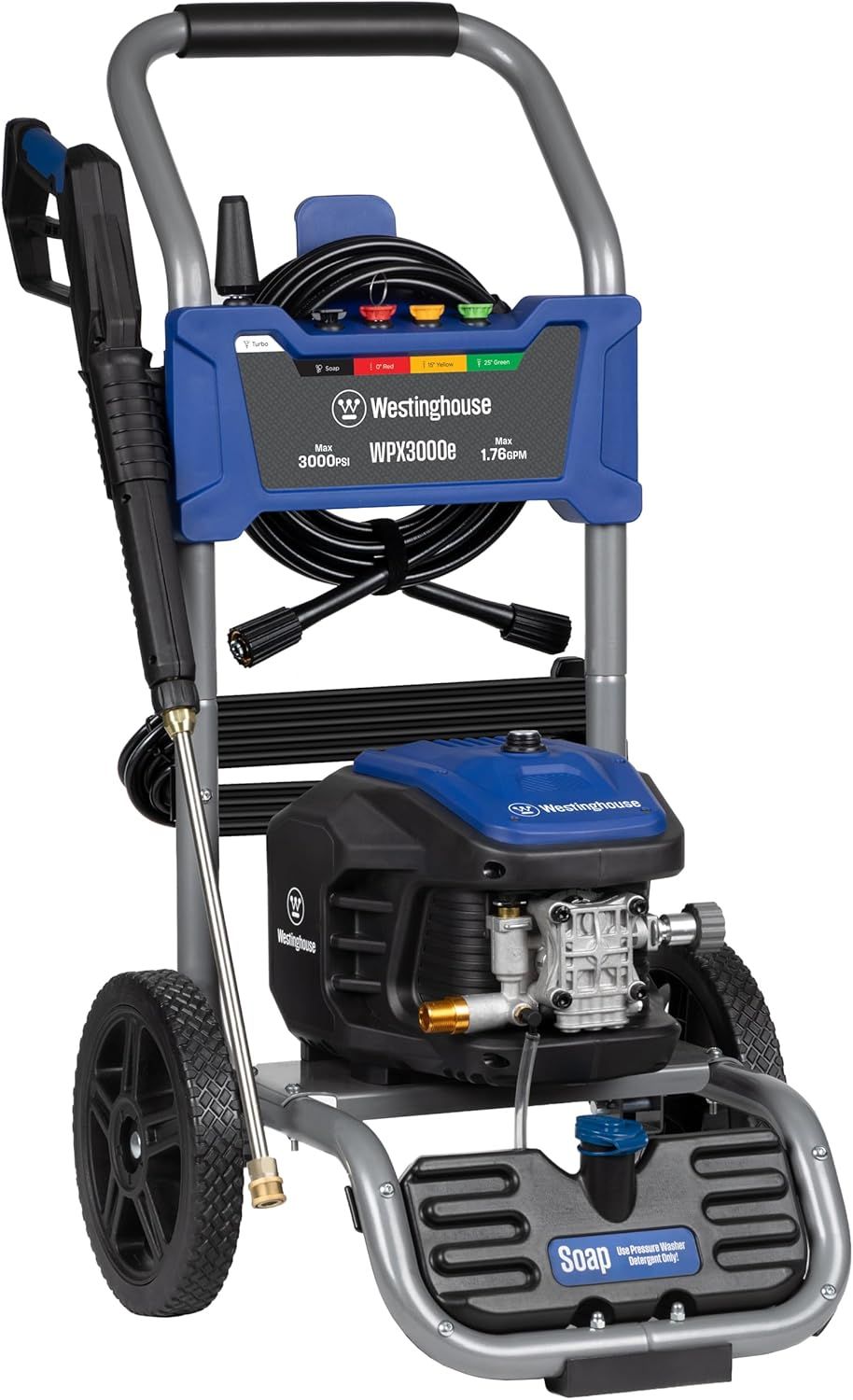 Westinghouse 3000 PSI Electric Pressure Washer with Soap Tank