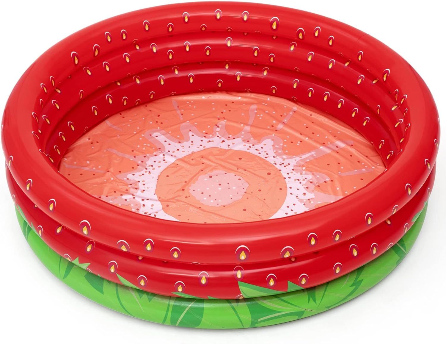 Bestway Round Multicolored Inflatable Strawberry Pool