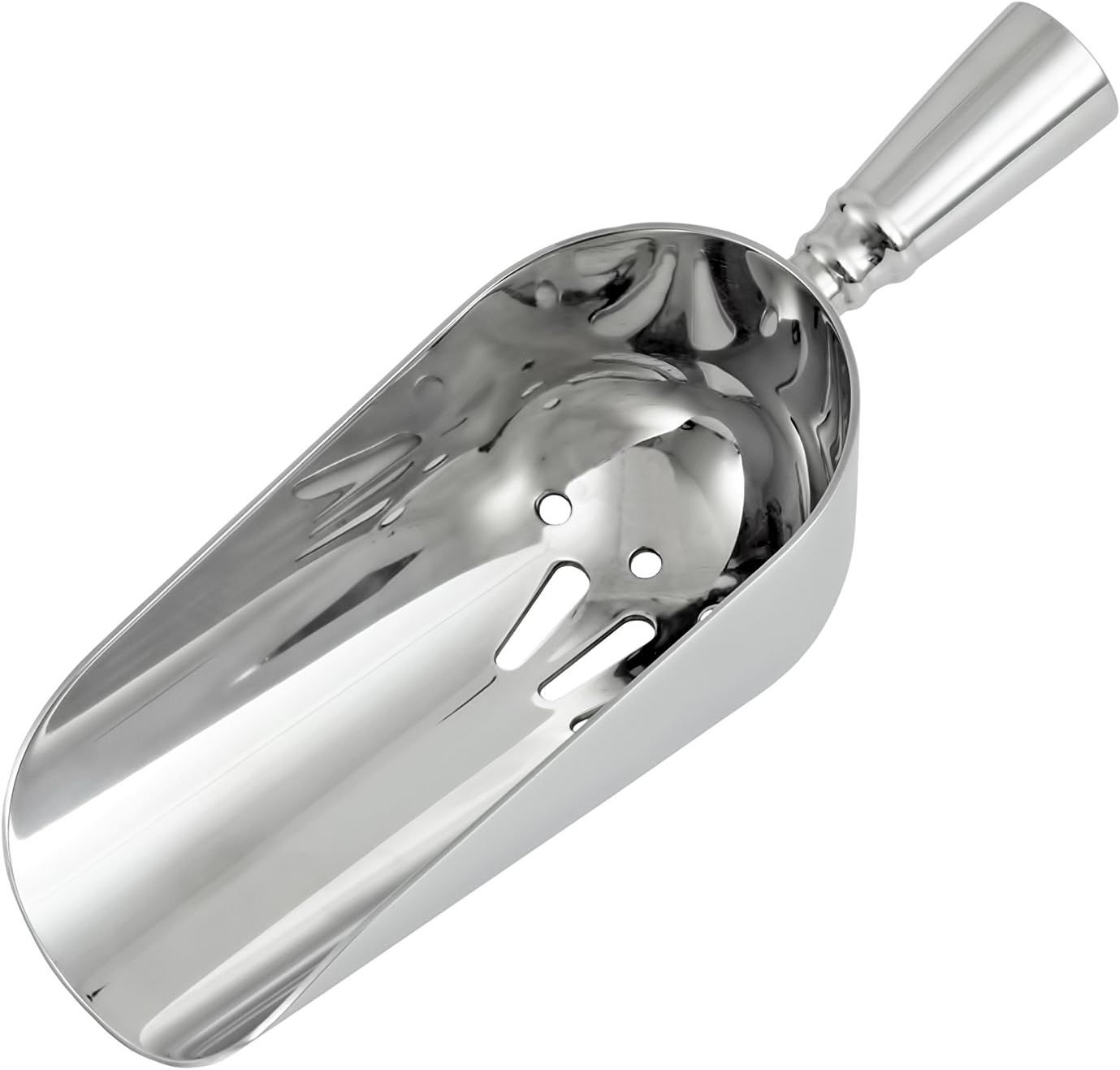 Crafthouse 8" Stainless Steel Ice Scoop with Drain Holes