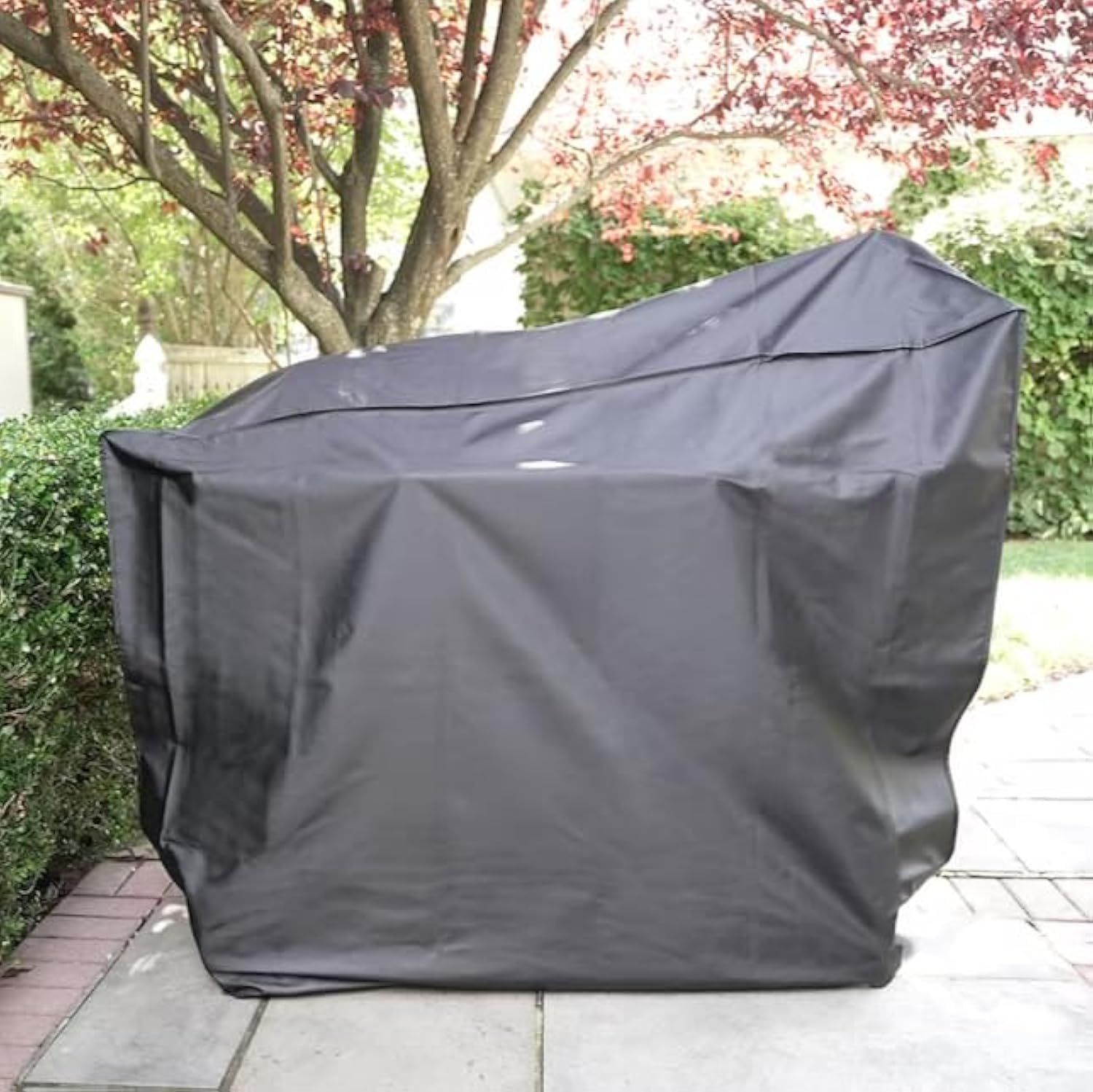 Medium Black Heavy Duty Waterproof Charcoal Grill Cover