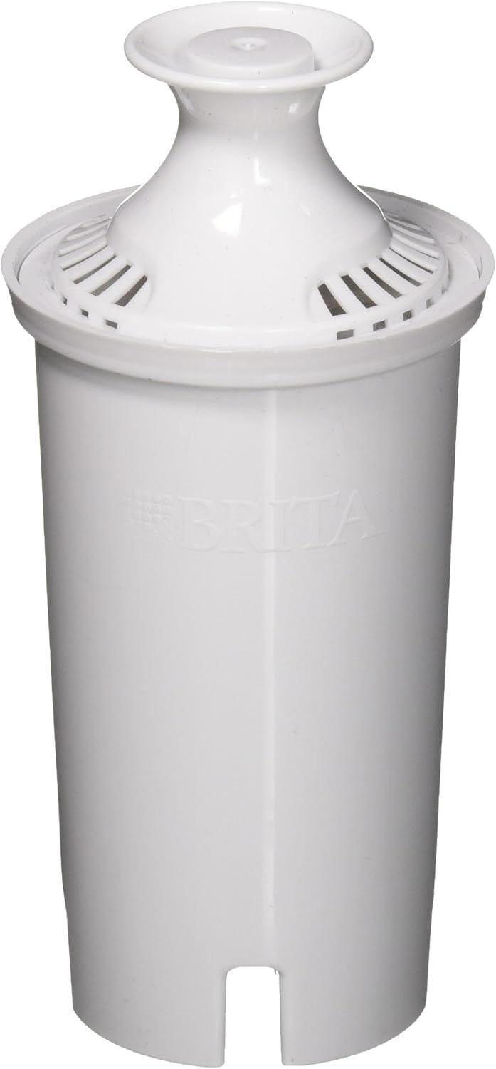 White BPA-Free Water Filter Pitcher Replacement