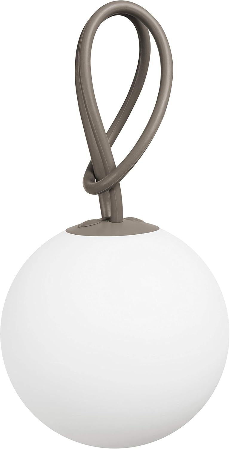 Taupe Cordless LED Hanging and Freestanding Light