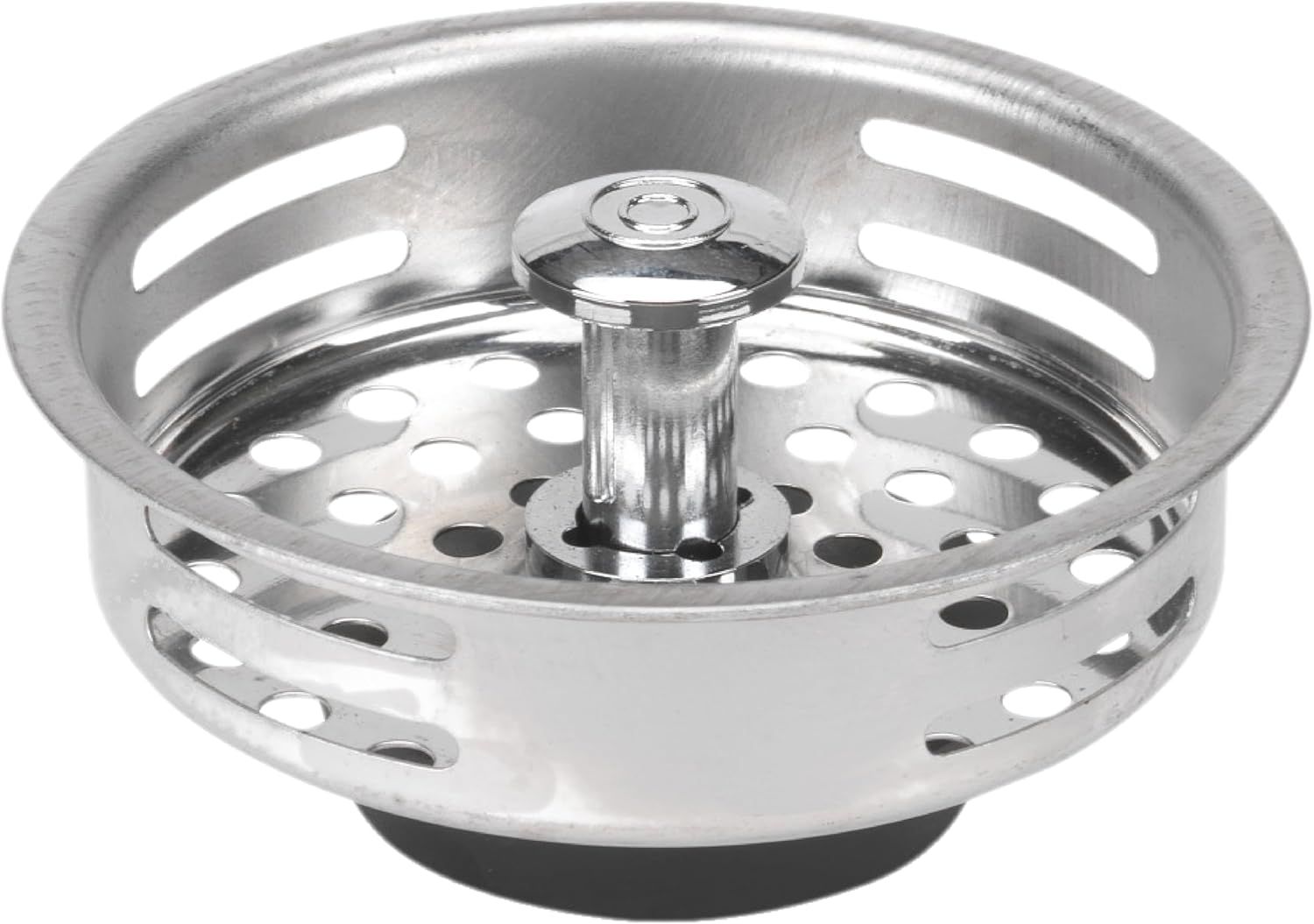 PlumbCraft 3-1/2 Inch Chrome Replacement Strainer Basket