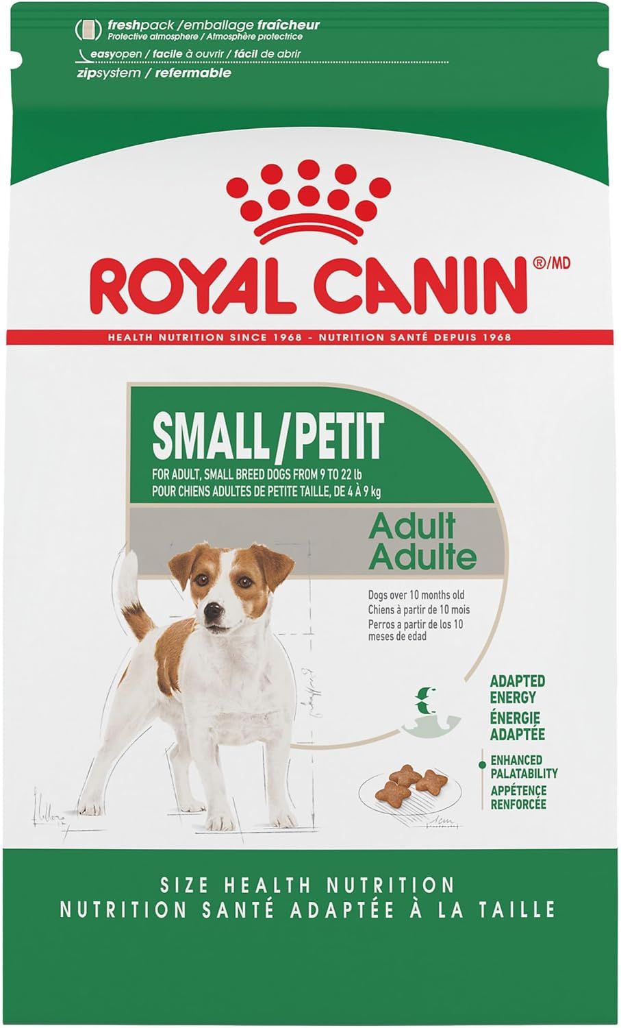 Royal Canin Small Breed Adult Dry Dog Food, 14 lb Bag