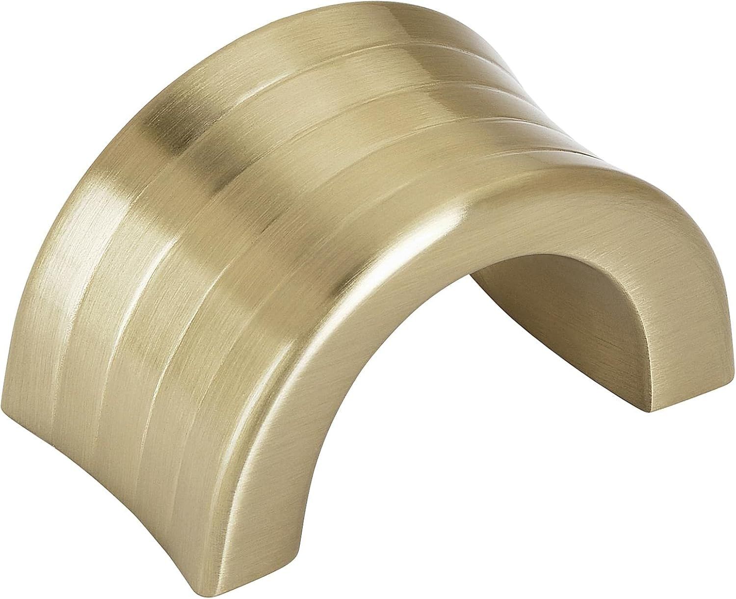 Golden Champagne Metal Concentric Cabinet Finger Pull