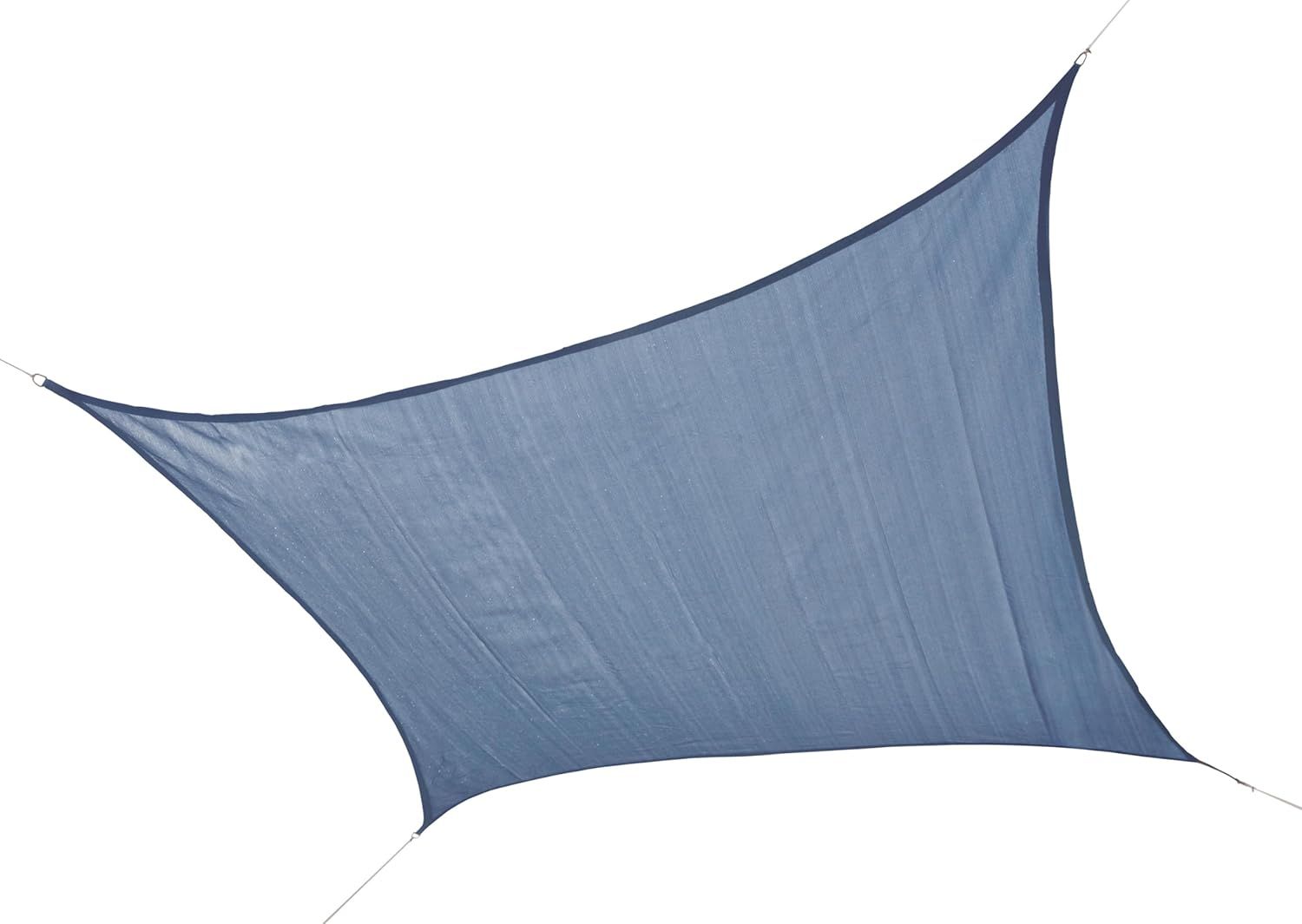 12 ft. Square Blue UV-Resistant Patio Shade Sail