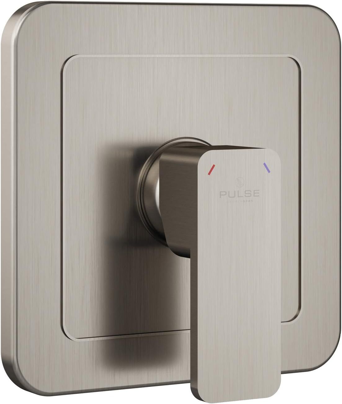 Matte Black Pressure Balance Thermostatic Valve with Lever