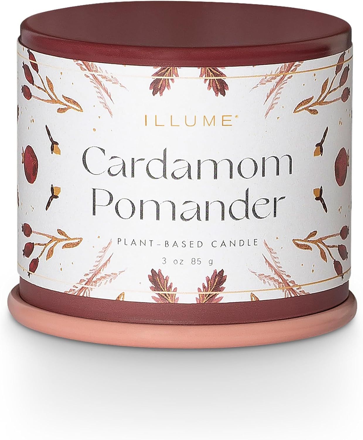 Cardamom Pomander Fall Scented Soy Candle in Tin