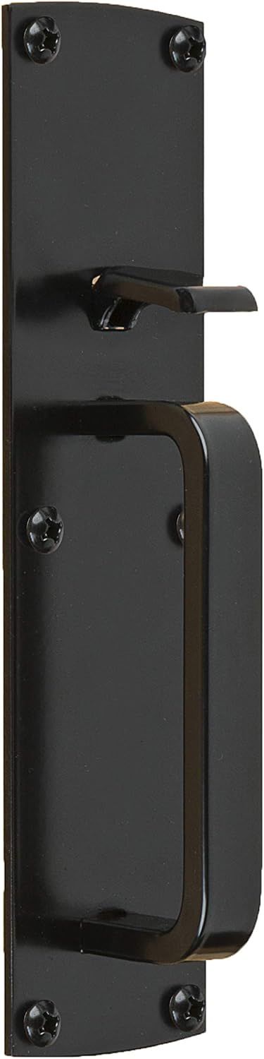 Black Steel Universal Handing Gate Thumb Latch