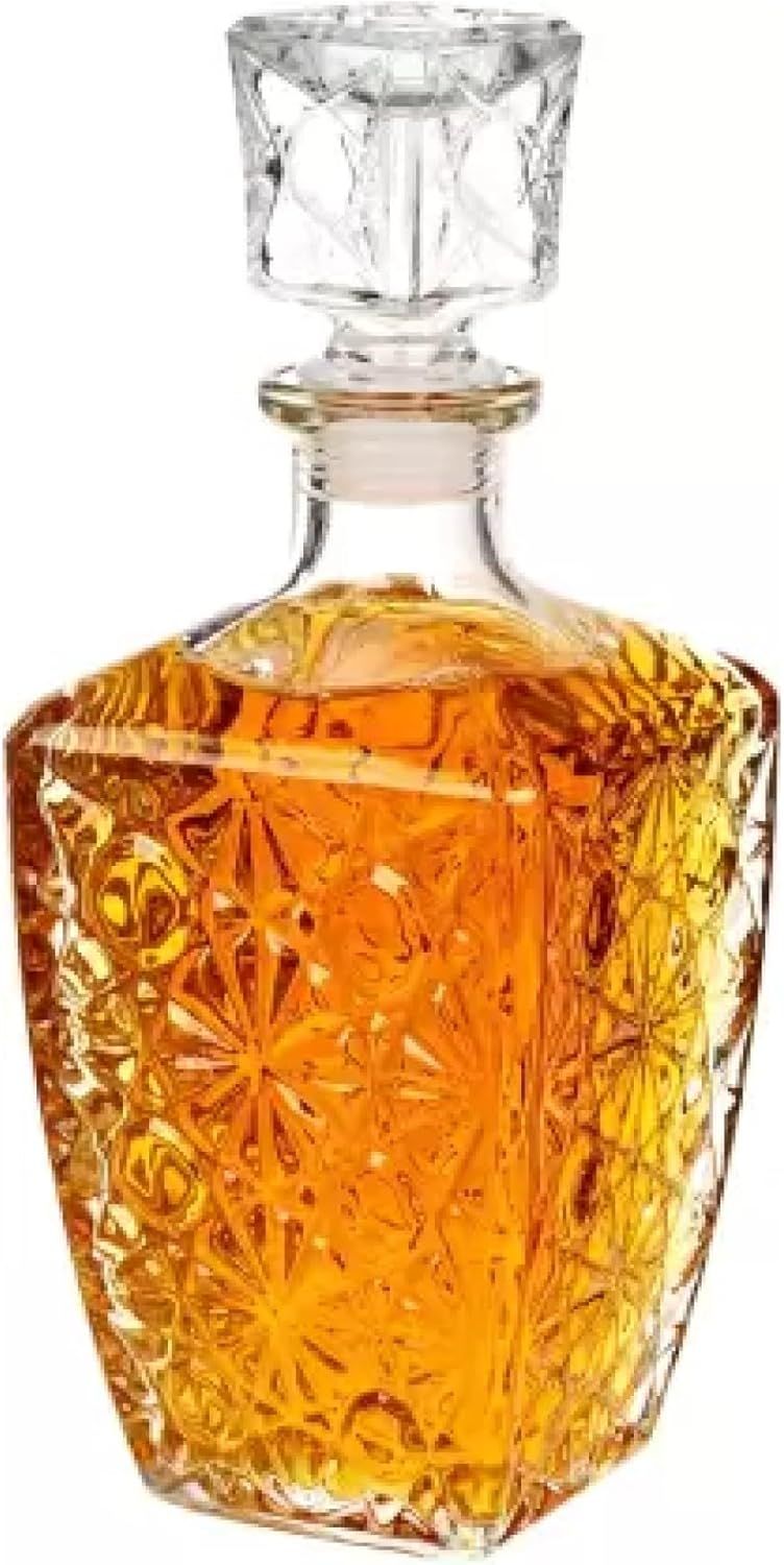 Bormioli Rocco 26.4 oz. Clear Glass Decanter with Stopper