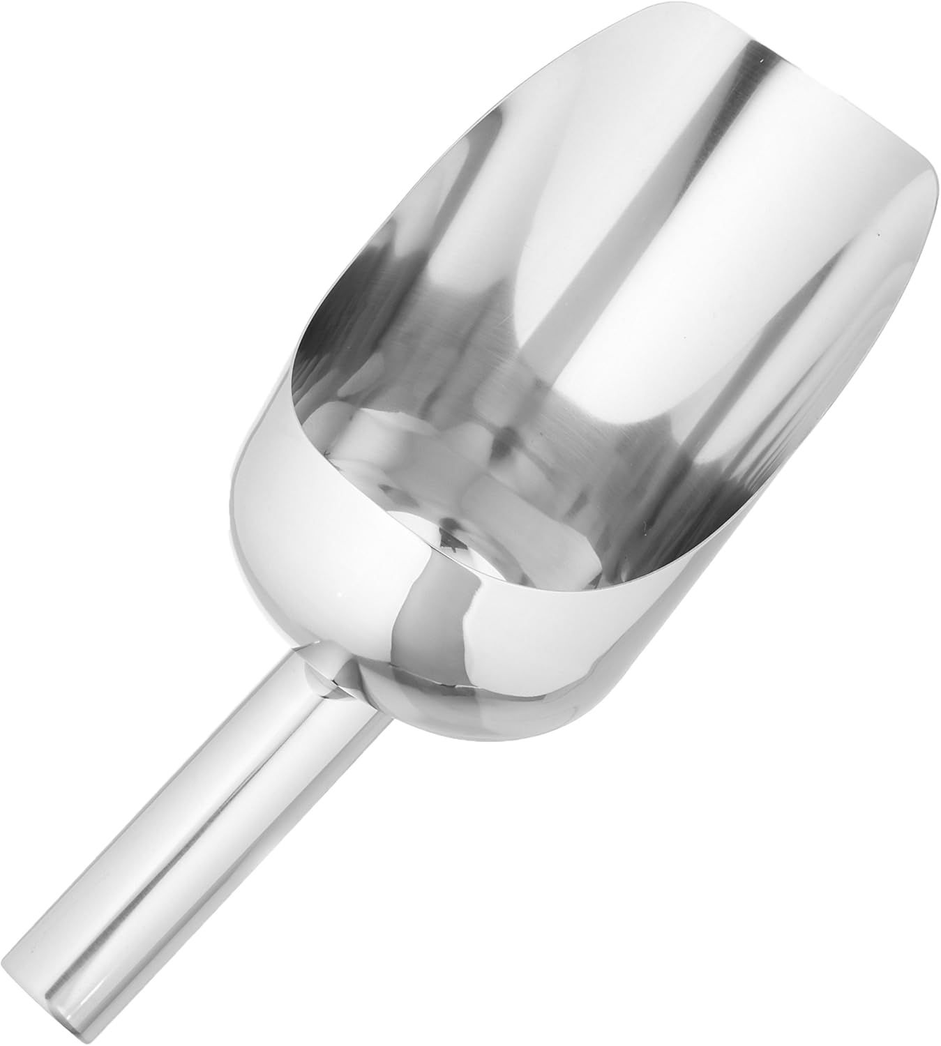 Medium Silver Stainless Steel Utility Scoop