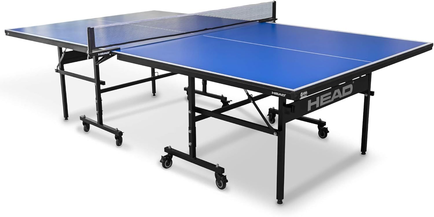 Grand Slam Blue Folding Table Tennis Table with Net