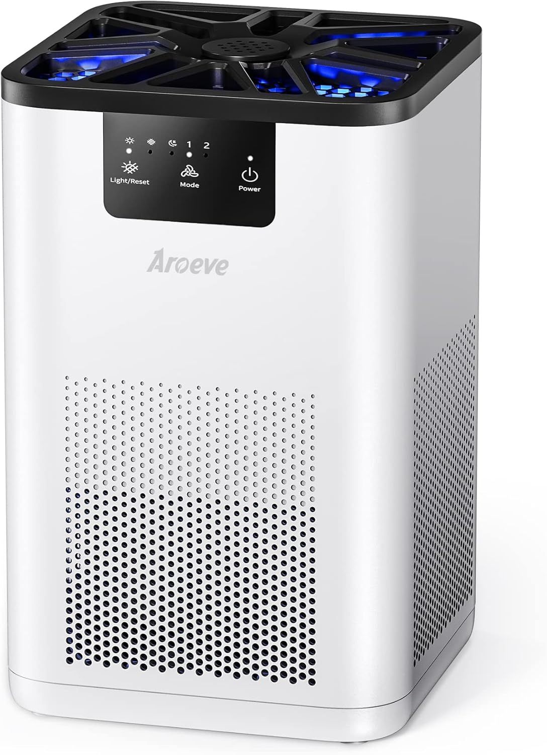 White HEPA Air Purifier with Aromatherapy Function