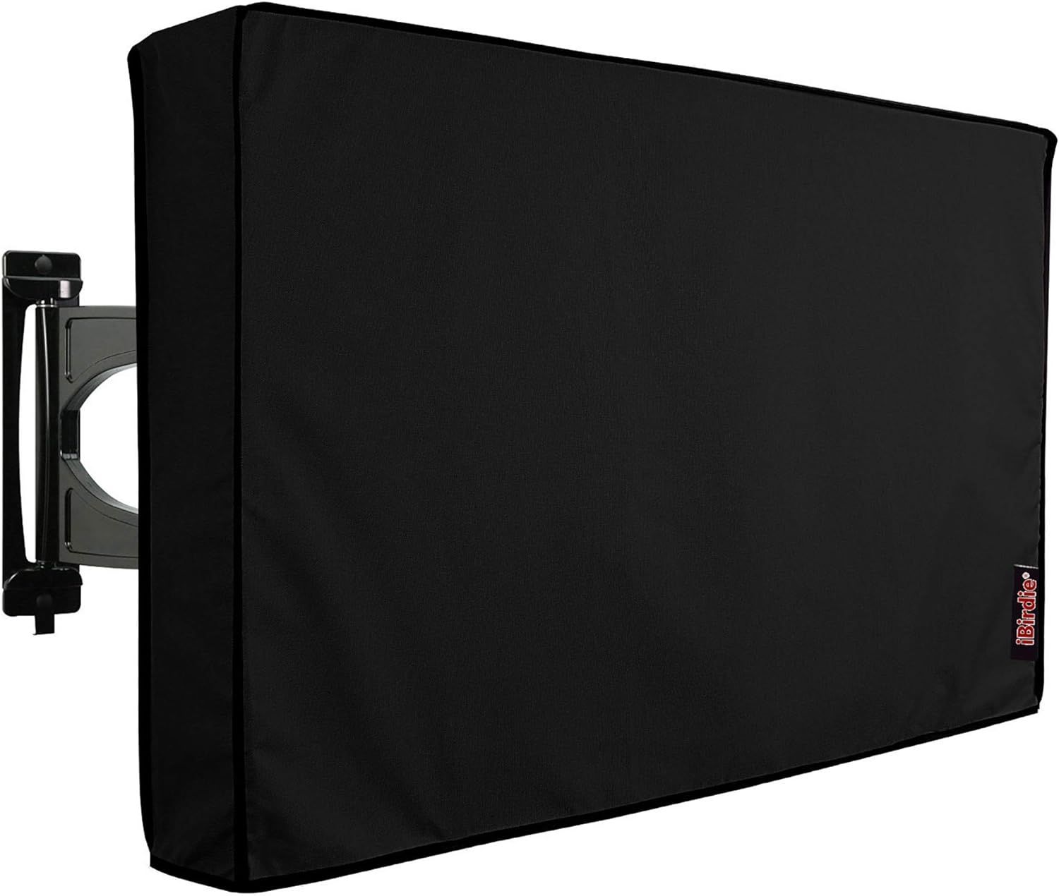 Black Waterproof Outdoor TV Cover for 70-75 Inch Screens